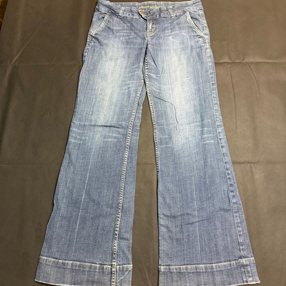 American Eagle Wide Leg Jeans women's size 10